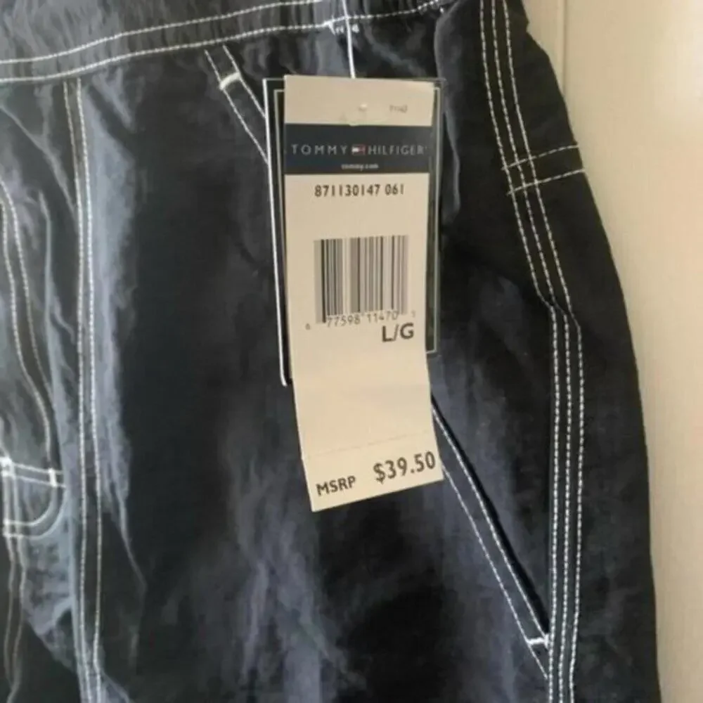 Tommy Hilfiger Black Swim Trunks / Shorts - Size Large NWT